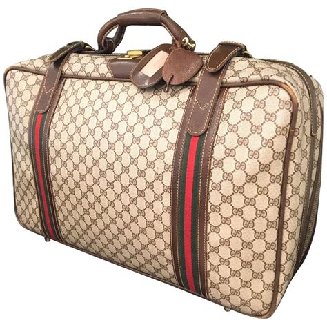 gucci suitcase bag|large luggage gucci bag.